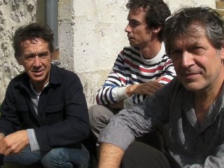 les premiers intervenants : Marc Estève, Julien Lebart, Christian Alazard