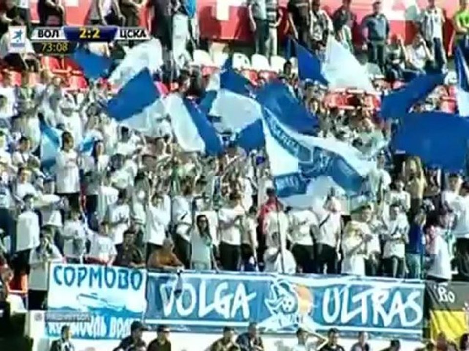 Волга - ЦСКА (второй тайм)