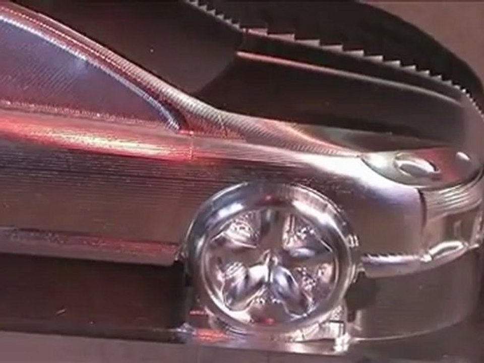 5 Eksen CNC ile Konsept Araba İşleme | makinemuhendisligi.net