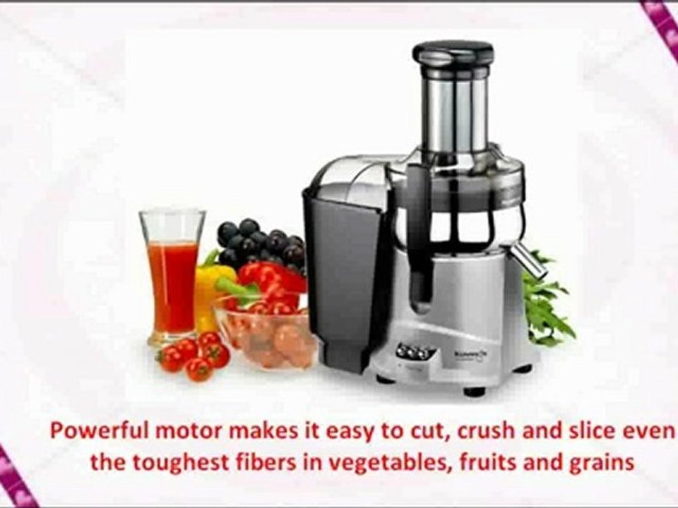 Kuvings NJ9500U Centrifugal Juice Extractor Silver video Dailymotion