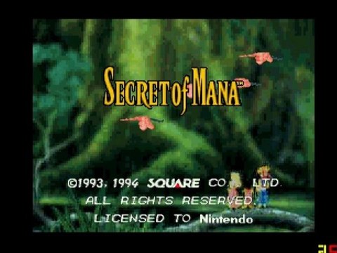 Secret of mana 1/1 L'épée Mana