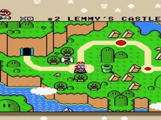 Super Mario World The Lost Levels - château n°2