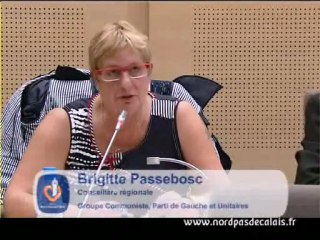 Intervention Brigitte Passebosc financement stade Bollaert 20-09-12