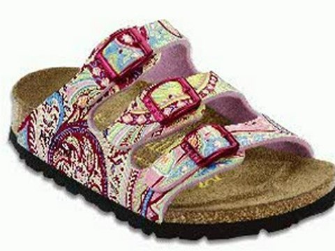 Papillio slippers Florida from Birko-Flor in Dreamland Rose with a narrow insole