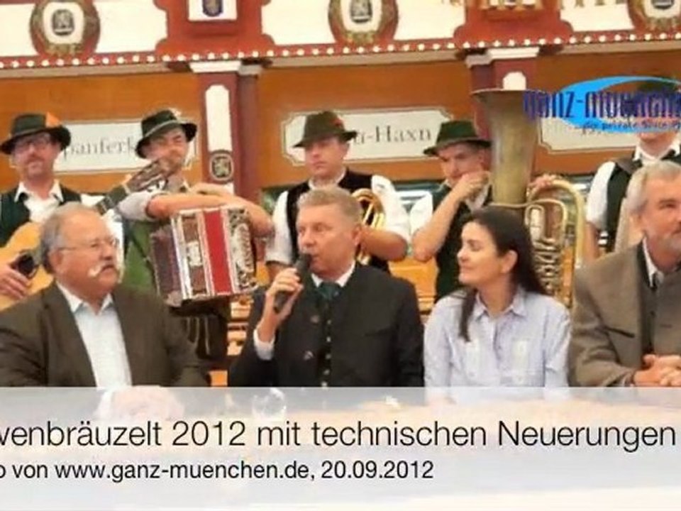 Löwenbräu Festhalle@ Oktoberfest 2012 - die Neuheiten