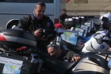 ''Barış motorcuları'' Türkiye'de