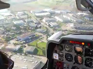 Atterrissage Lyon Bron (LFLY) piste 16 17kts rafale 25kts en DR400 Ecoflyer