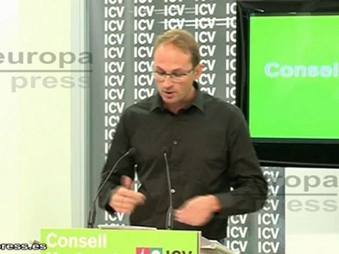 Joan Herrera participa en el congreso de ICV