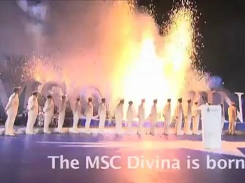MSC Divina Taufe in Marseille Reisebüro Fella