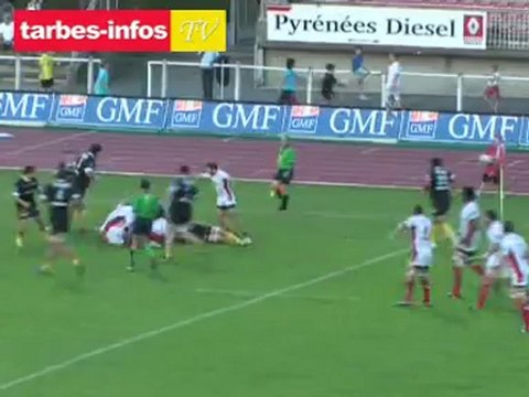 Rugby Pro D2 : Tarbes Pyrénées Rugby 37 – Union Sportive Carcassonne 30