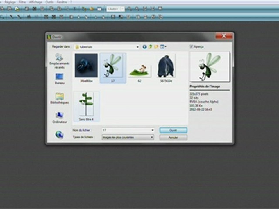 tuto no 2 gifs animé pfsx