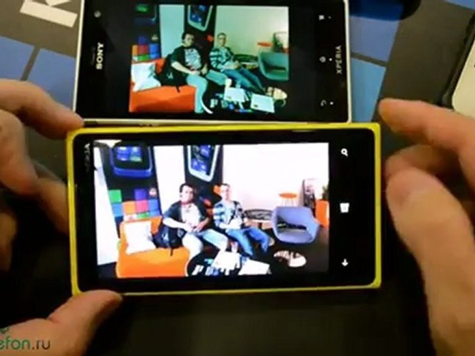 Lumia 920 vs iPhone 4S, Samsung Galaxy S III, Sony Xperia Acro S, Xperia P