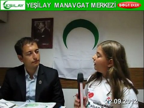 YEŞİLAY MANAVGAT ,SİGARASIZ AİLEM ,DOĞA EKER