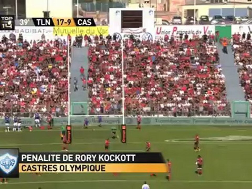 Toulon-Castres: 33-12 - J6 - Saison 2012/2013
