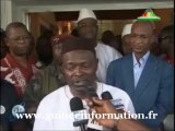 JT RTG DU 22.09.2012. Le premier ministre, Mohamed Saïd Fofana, rencontre Cellou Dalein Diallo, président de l'UFDG. suite aux violences à Conakry