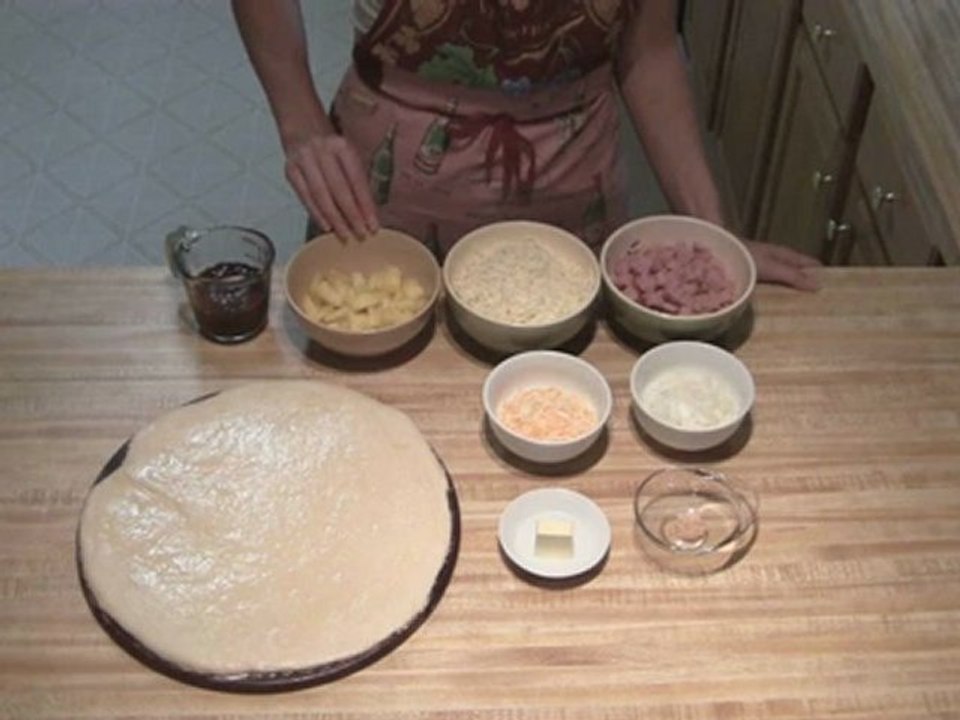 Ham and Pineapple Pizza part 1