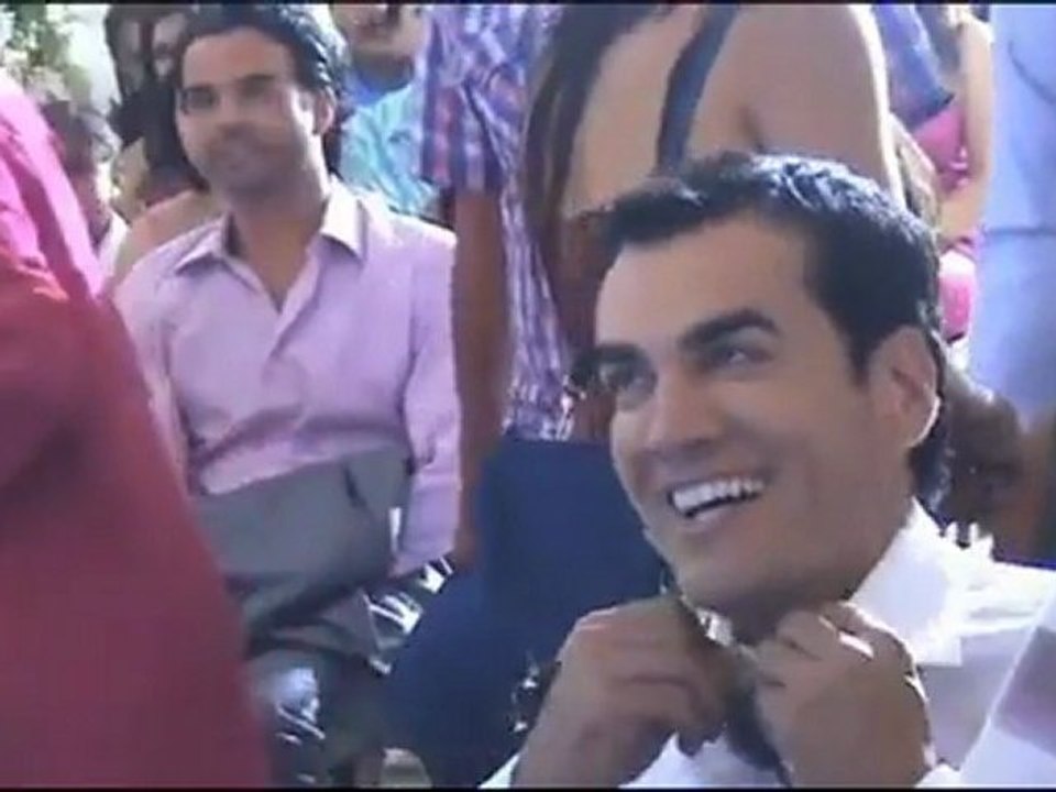 David Zepeda @davidzepeda1 y elenco de LFDD detrás de cámaras