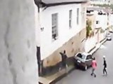 Pushing A Car Uphill