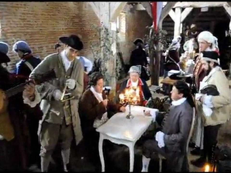 Au cabaret "la goutte au nez"