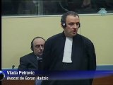 TPIY : Goran Hadzic refuse de plaider coupable ou non coupable