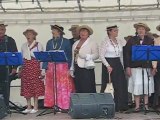 La chorale de la  belle époque de pornichet à la fête des Métais de Saint-Lyphard