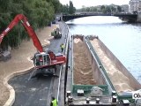 6000 tonnes de sable pour Paris Plages