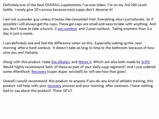 Sci-Fit Gluta-Lyn 1500 Reviews