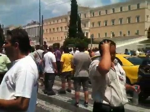 48ΩΡΗ ΠΑΝΕΛΛΑΔΙΚΗ ΑΠΕΡΓΙΑ ΤΑΞΙ (ΣΥΝΤΑΓΜΑ) 18/07/2011
