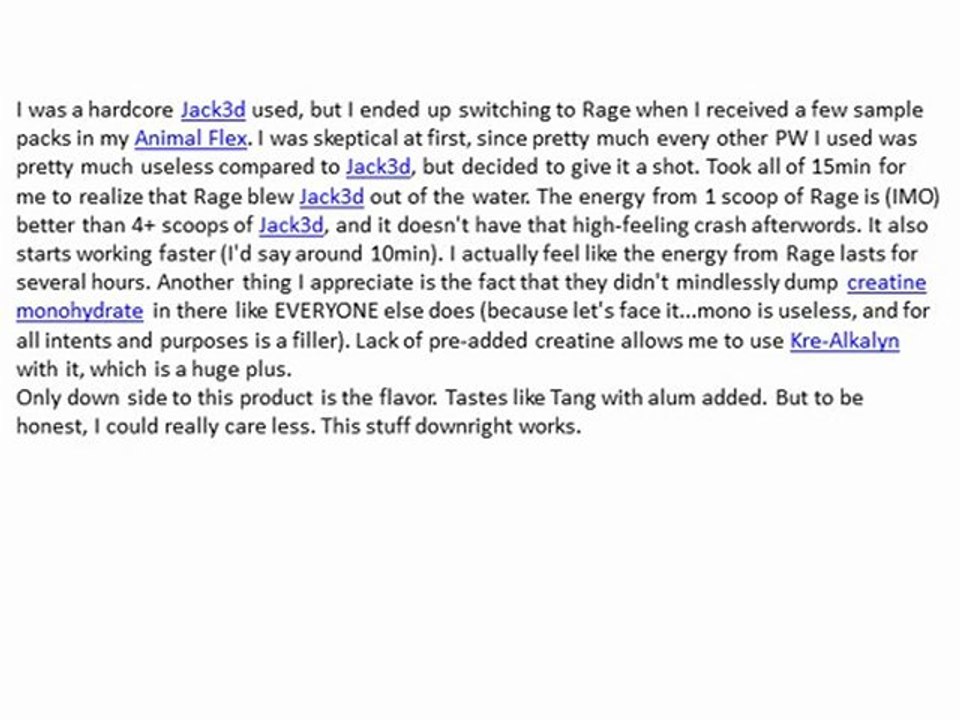 Universal Animal Rage Reviews