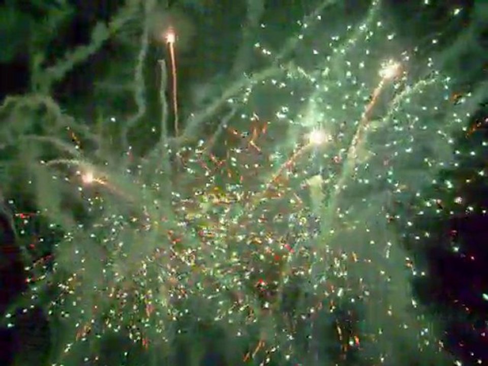 Berre L'Etang : feu d'artifice du 14 juillet 2011 (5)