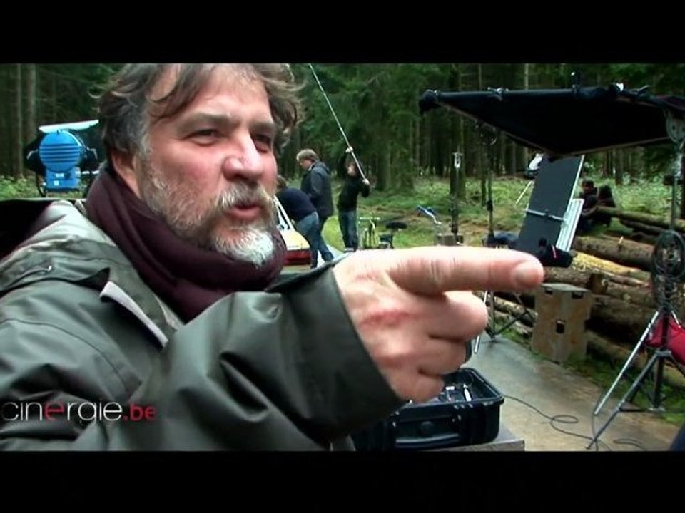 Sur le tournage des Géants de Bouli Lanners