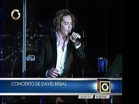 David Bisbal conquistó a los caraqueños
