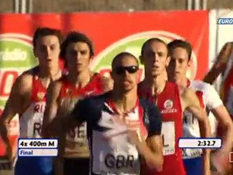 4x400m Relay Men Final European Athletics U23 Championships Ostrava 2011 - MIR-LA.com