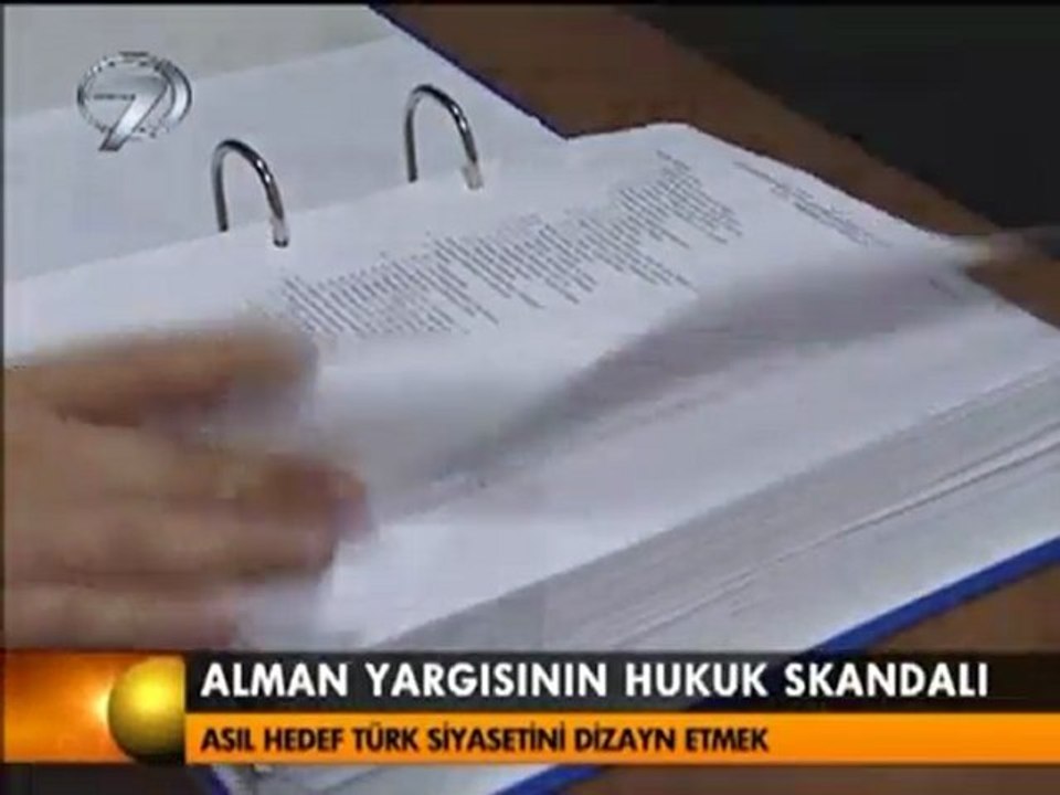 ALMAN YARGISININ HUKUK SKANDALI