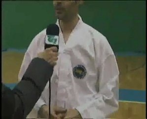 Maestro Carlo manifestazione di Taekwondo ad Ariano Irpino