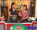 Abhiruchi - Recipes - Tomato Batani Curry, Pesara Puri & Kothimeera Pulavu - 03