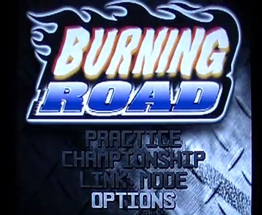 First Level - Test - Burning Road - Playstation
