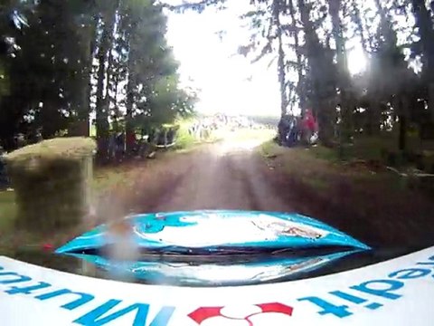 Caméra embarquée rallye du 14 Juillet 2011 équipage KREYER-POIROT ES 6