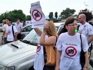 Gazeteciler Gürcistan aleyhine casusluk yaptıklarını...