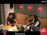 Mickey [3d] - interview RTL2 (www.rtl2.fr/videos)