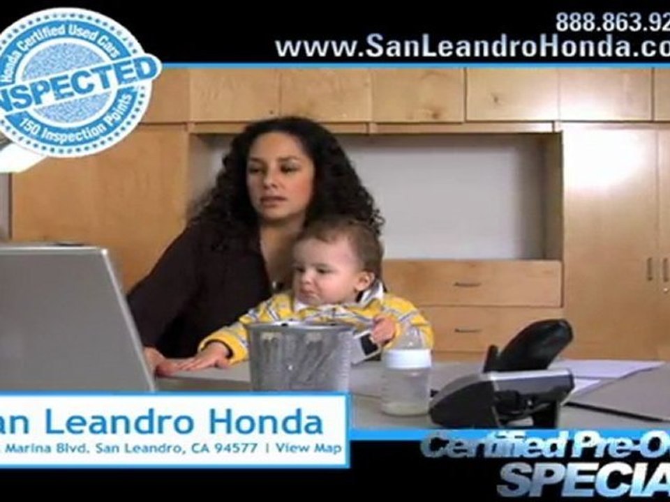 Oakland CA Certified PreOwned Honda Accord