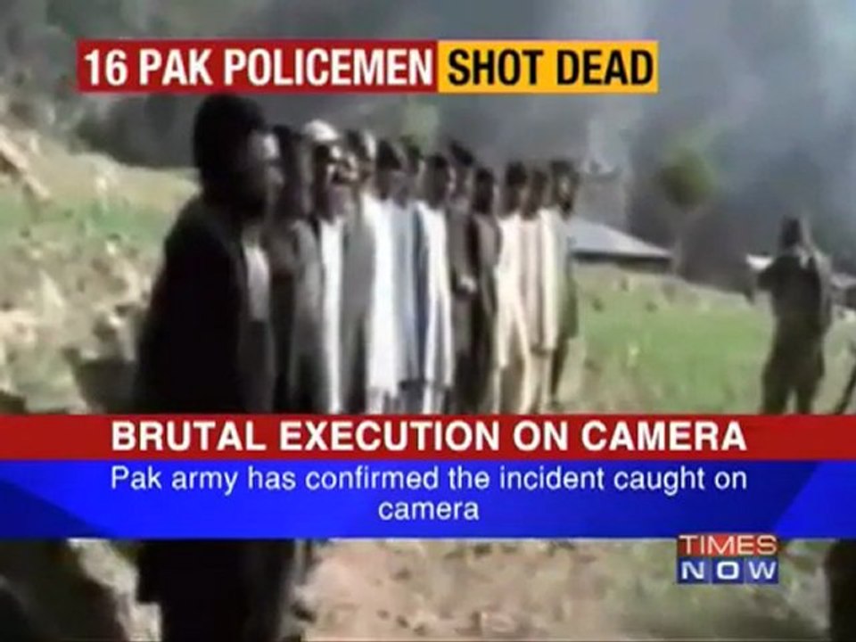 Shocking Taliban execution on tape