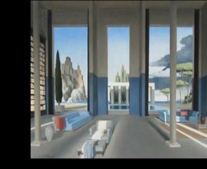 Thierry MYSIUS: "Intérieurs", huiles sur toiles