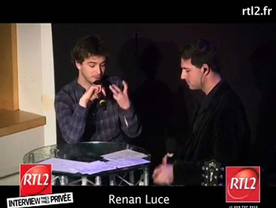 Renan Luce - Interview Très Très Privée RTL2 (http://www.rtl2.fr/videos)