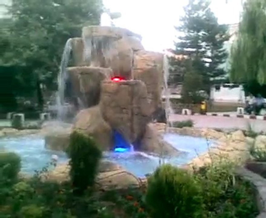 uludağ şelale peyzaj. yapay şelale.  www.yapayselale.com