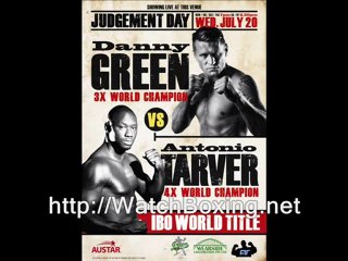 watch Antonio Tarver vs Danny Green fight live online 20th July