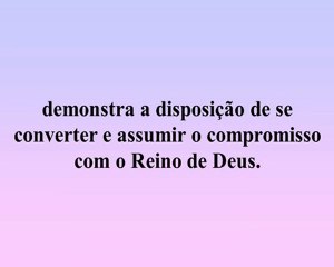 Quaresma - Parte 2 - cinzas