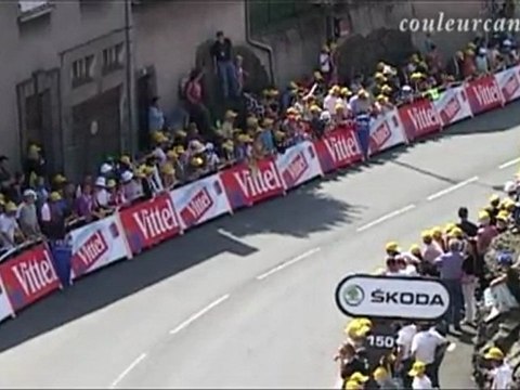 Etape du Tour de France a Saint-Flour par Couleur Cantal TV