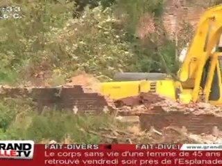 Découverte d'un cadavre au Champs de Mars de Lille