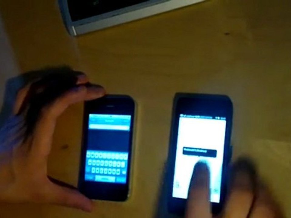 ‪Nokia N950 vs Apple iPhone 4‬‏